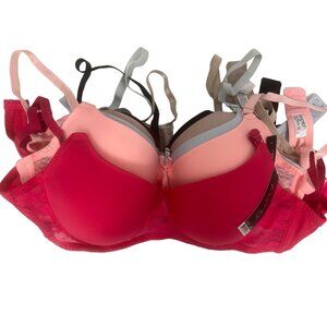 Bundle of Five Lace Panel Bras